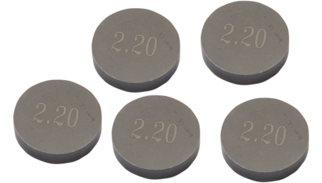 Prox - Valve Shim - 10.00 mm x 2.20 mm - 5 pack - Beta/Husaberg/KTM