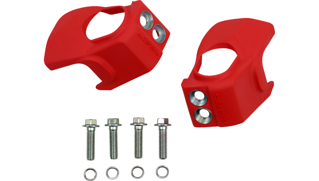 Acerbis - Fork Shoe Covers - Red - Beta