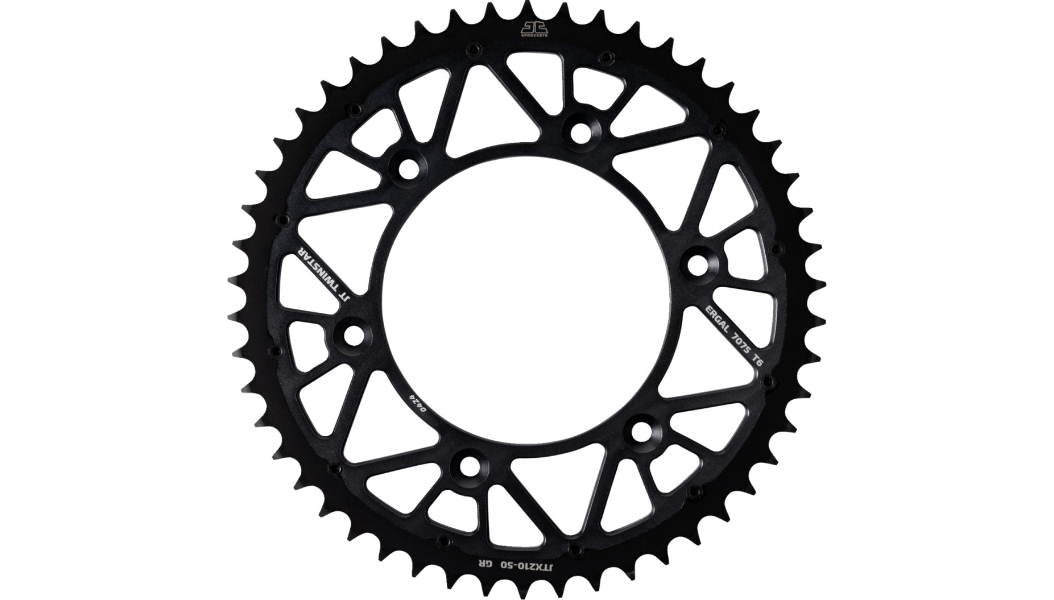 JT Sprockets - Rear Sprocket - 50 Tooth - Graphite - Beta/Honda
