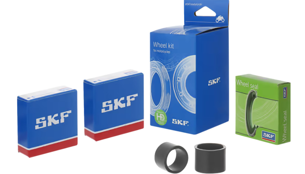 SKF - Wheel Bearings with Spacers/Seals Kit - Front - Beta