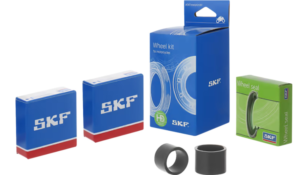 SKF - Wheel Bearings with Spacers/Seals Kit - Front - Beta