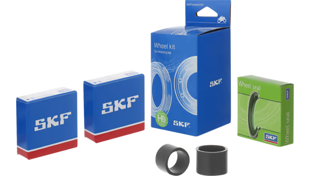 SKF - Wheel Bearings with Spacers/Seals Kit - Rear - Beta