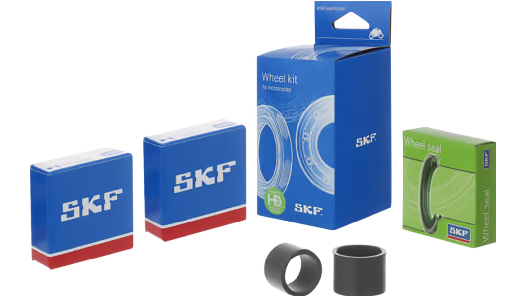 SKF - Wheel Bearings with Spacers/Seals Kit - Rear - Beta