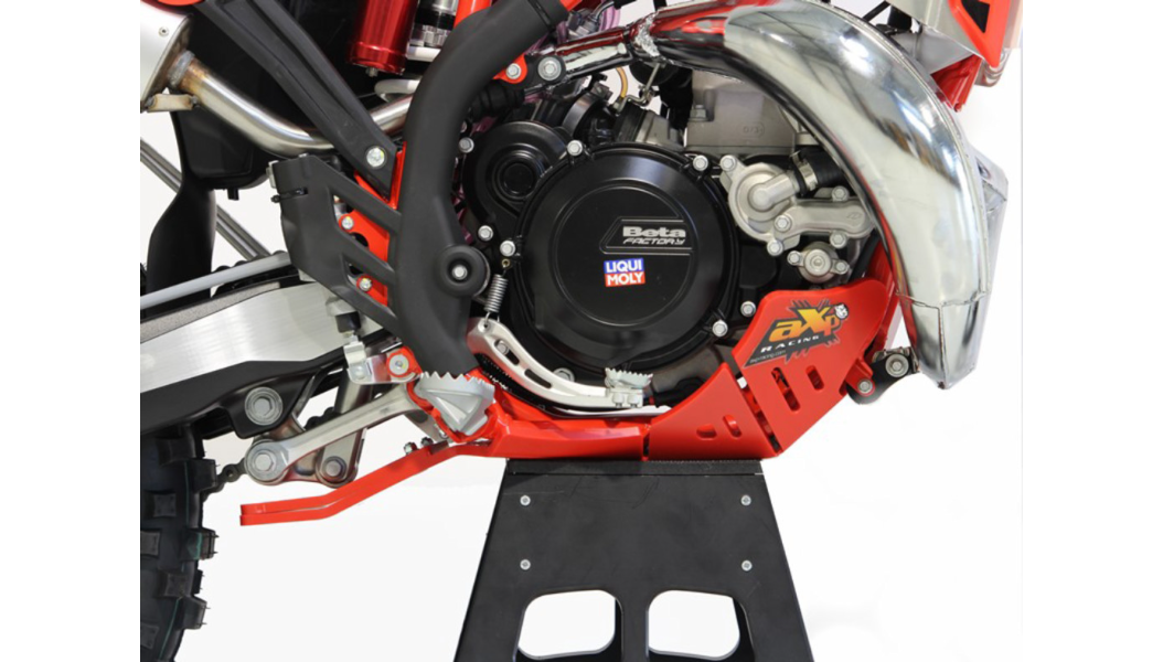 AXP Racing - Xtrem Skid Plate - Red - Beta - 250/300 X-Trainer