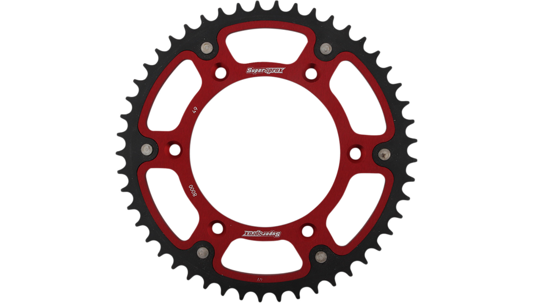 Supersprox - Stealth Rear Sprocket - 49 Tooth - Red - Beta