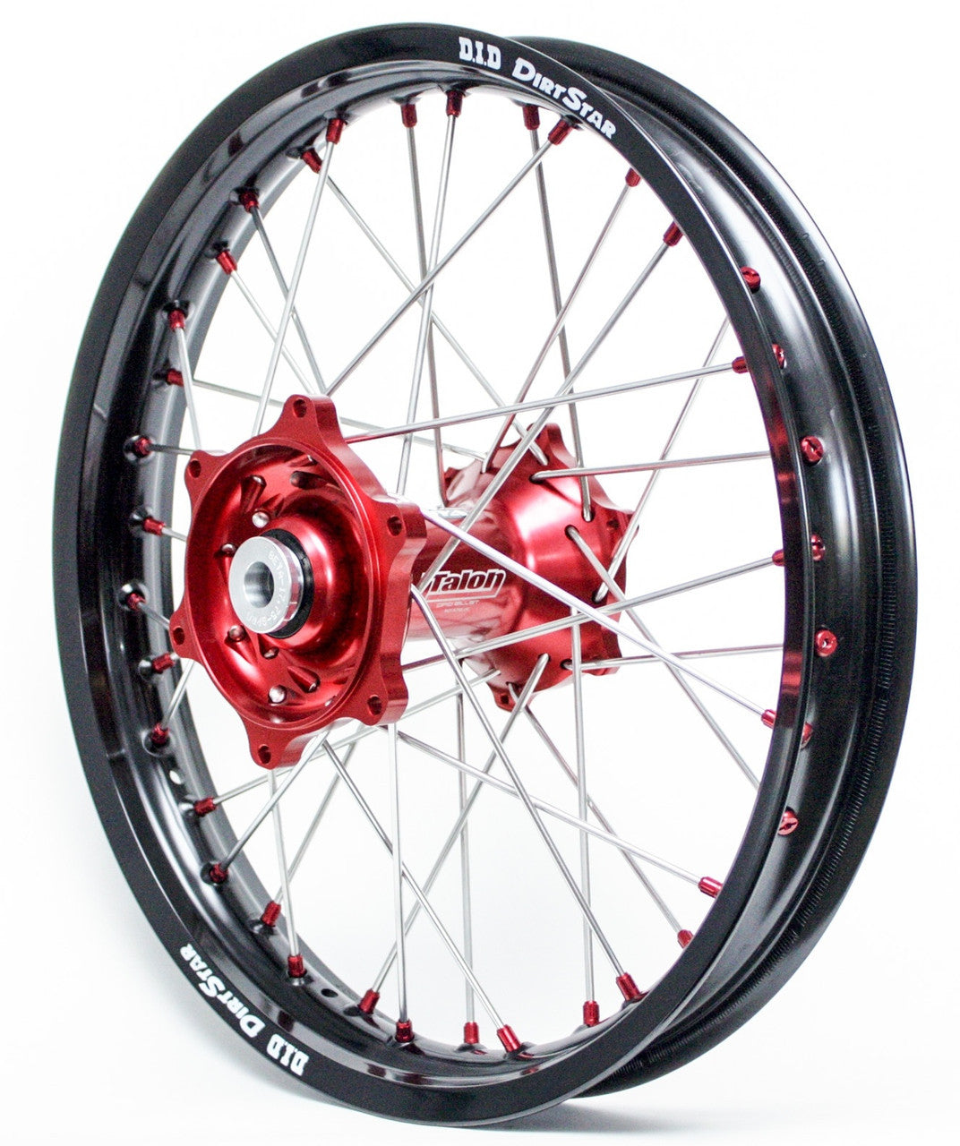 Beta - Dubya 6-Pack Spoke/Nipple, 21" Front, Red