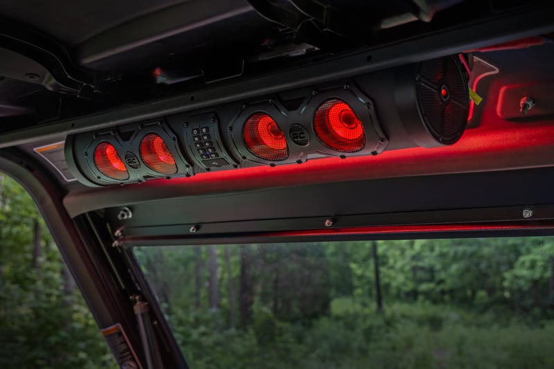 Rough Country - RESON8 Bluetooth LED Soundbar - 8 Speaker | IP66 Waterproof | UTV/ATV