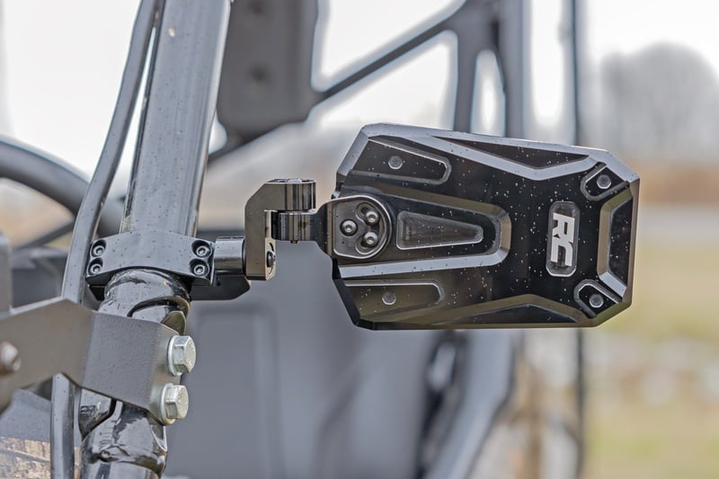 Rough Country - UTV Aluminum Side Mirrors - Universal