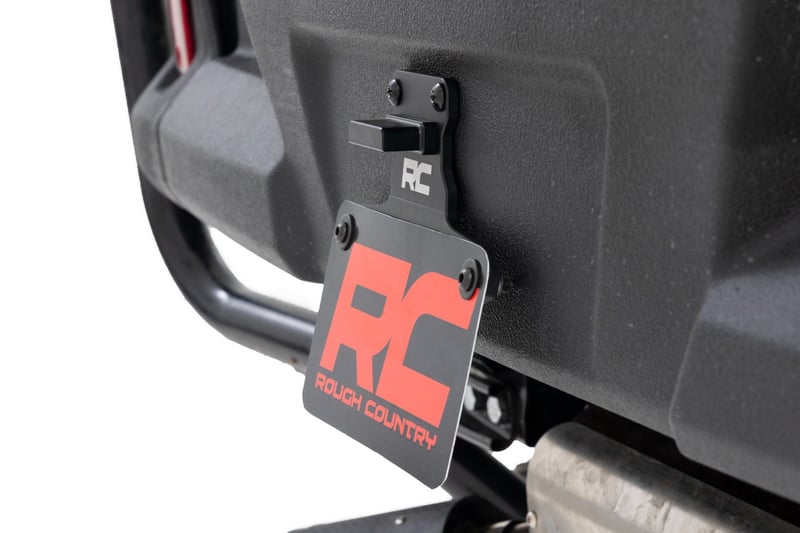Rough Country - Universal License Plate Bracket - LED Lighted