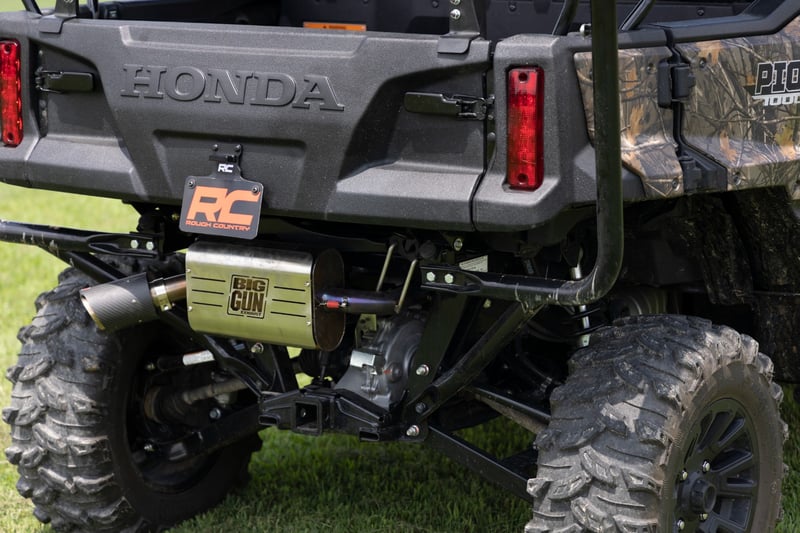 Rough Country - Universal License Plate Bracket - LED Lighted