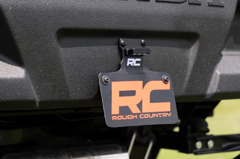 Rough Country - Universal License Plate Bracket - LED Lighted