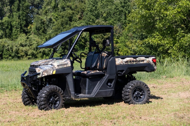 Rough Country - Electric Tilt Windshield - Glass | Polaris Ranger XP 1000