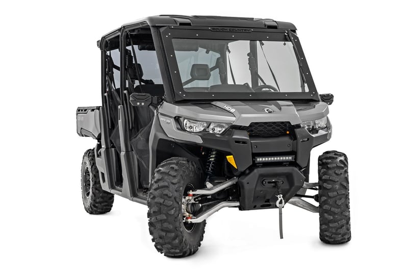 Rough Country - Aluminum Control Arms - High Clearance w/ 2" Forward Offset | Can-Am Defender HD 5/HD 8/HD 9/HD 10