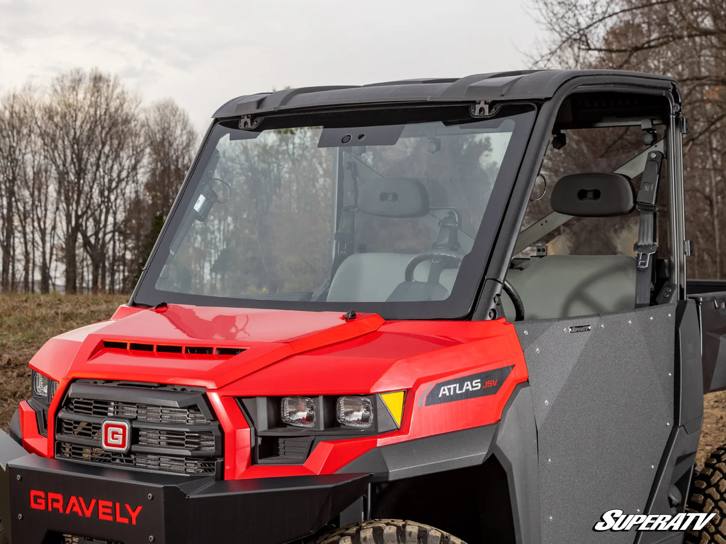 Gravely Atlas JSV MaxDrive Power Flip Glass Windshield