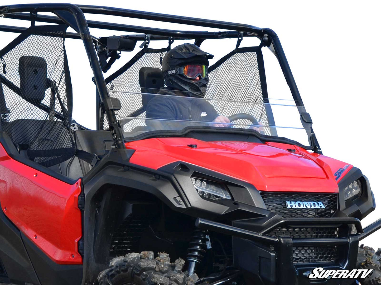 SuperATV - Honda Pioneer 1000 Half Windshield
