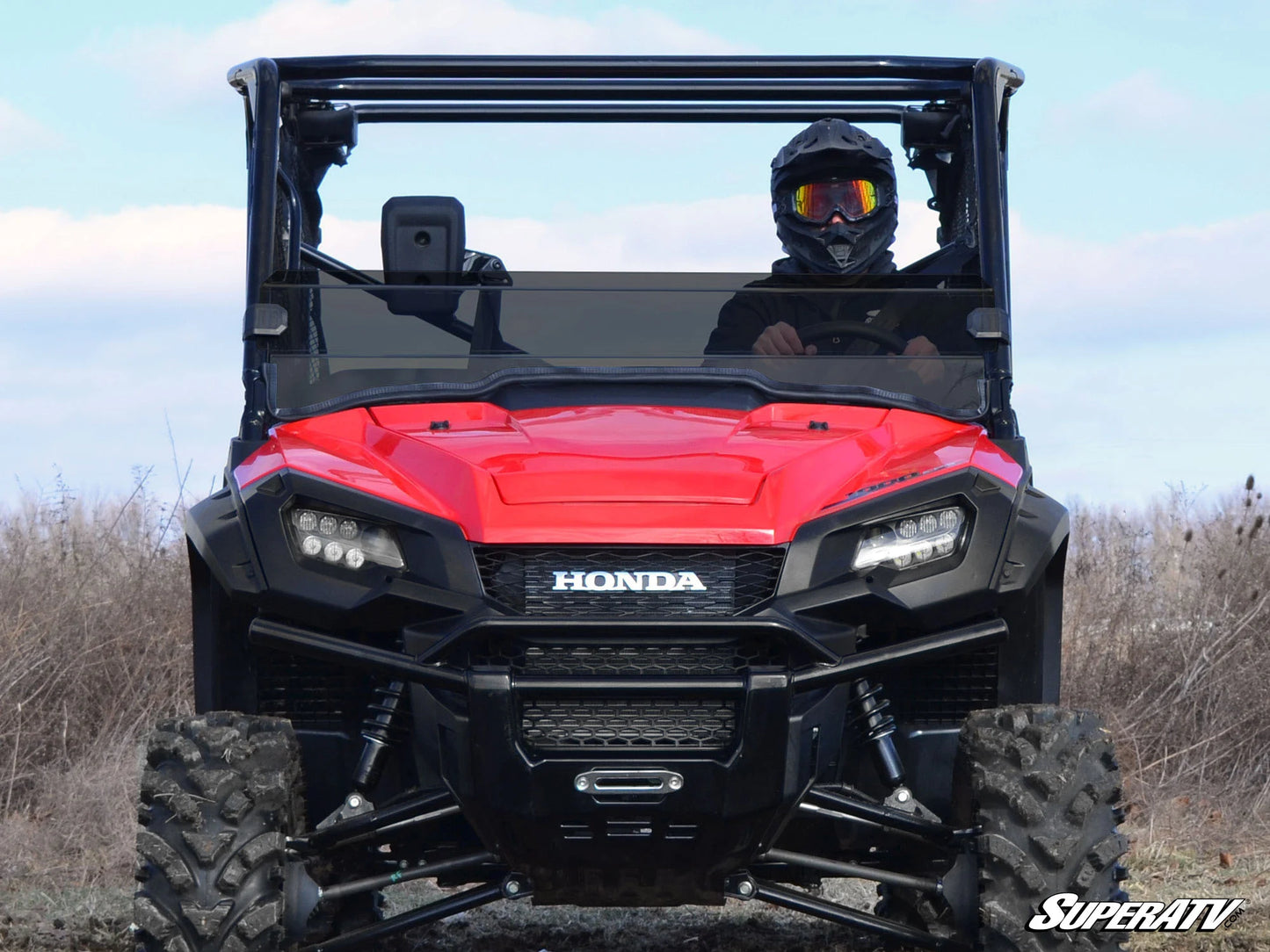 SuperATV - Honda Pioneer 1000 Half Windshield
