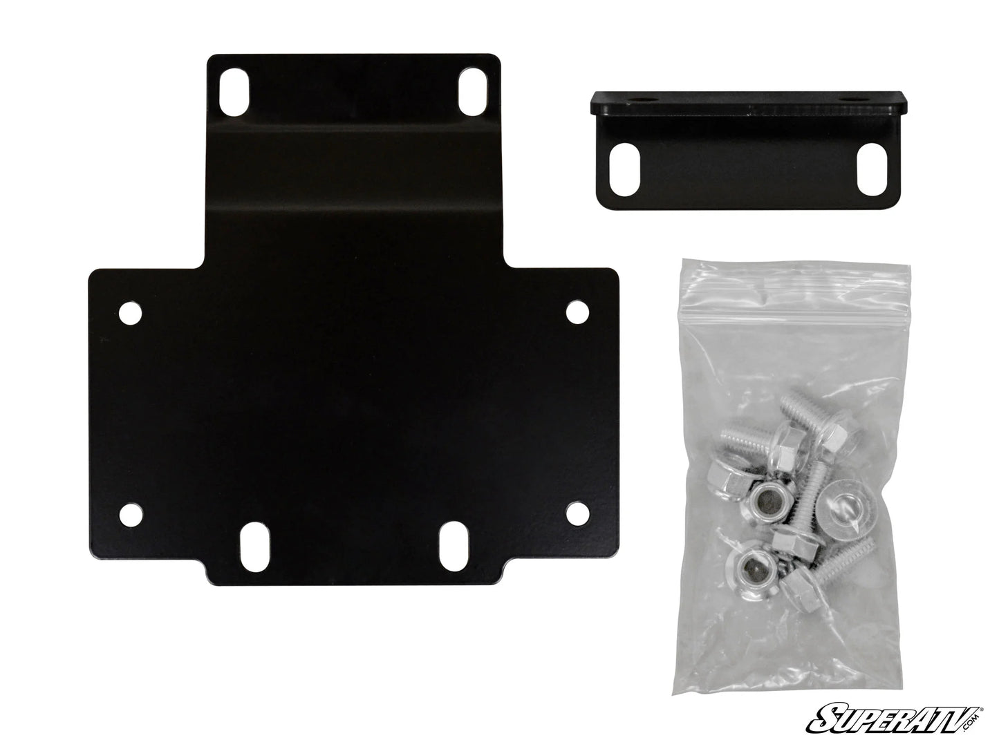 SuperATV - Honda Pioneer 1000 Winch Mounting Plate