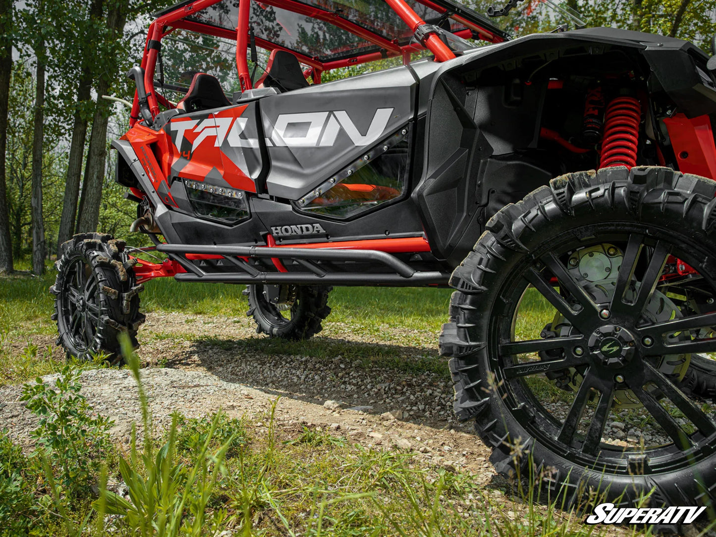 SuperATV - Honda Talon 1000R-4 Heavy-Duty Nerf Bars