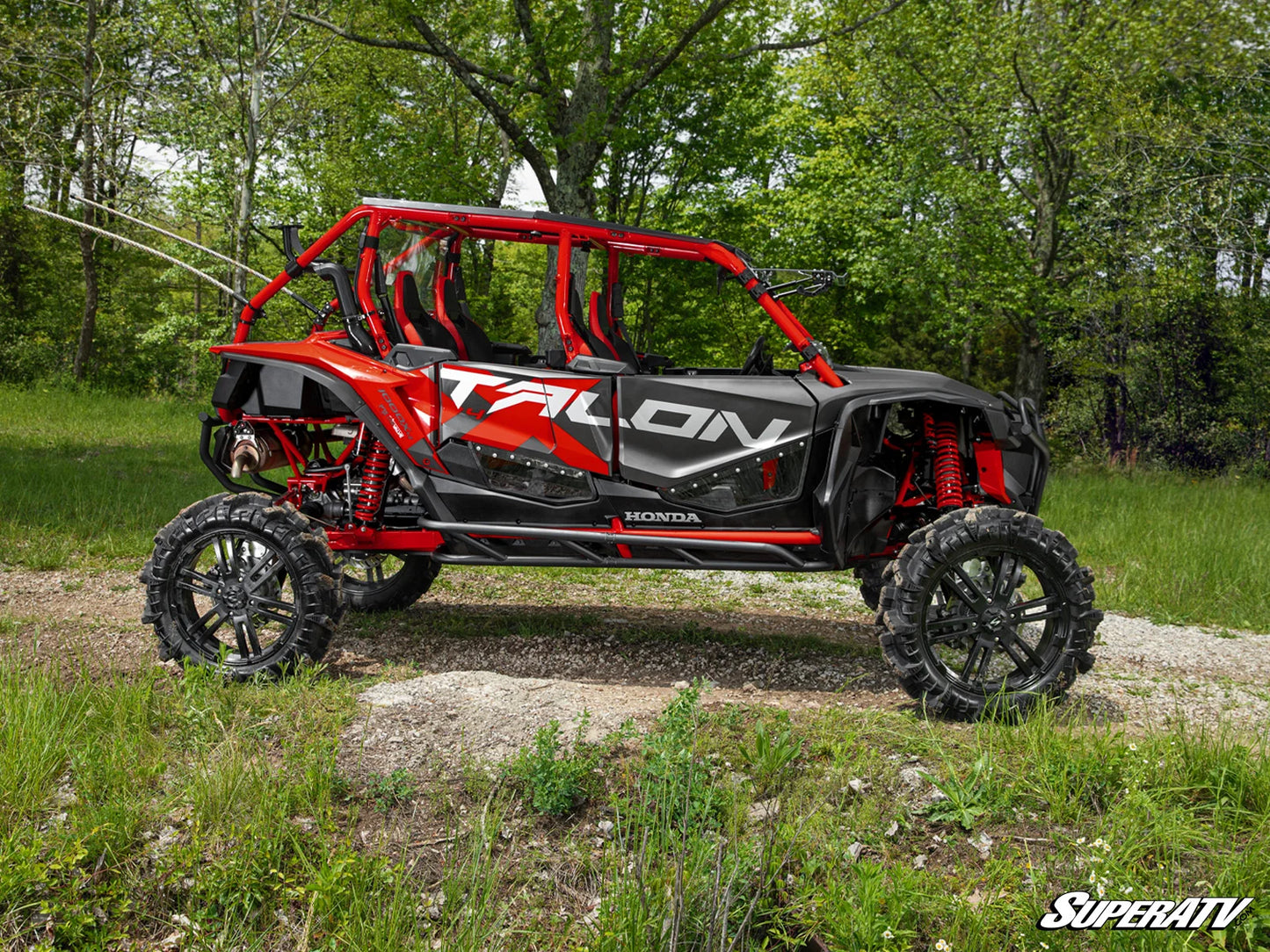 SuperATV - Honda Talon 1000R-4 Heavy-Duty Nerf Bars