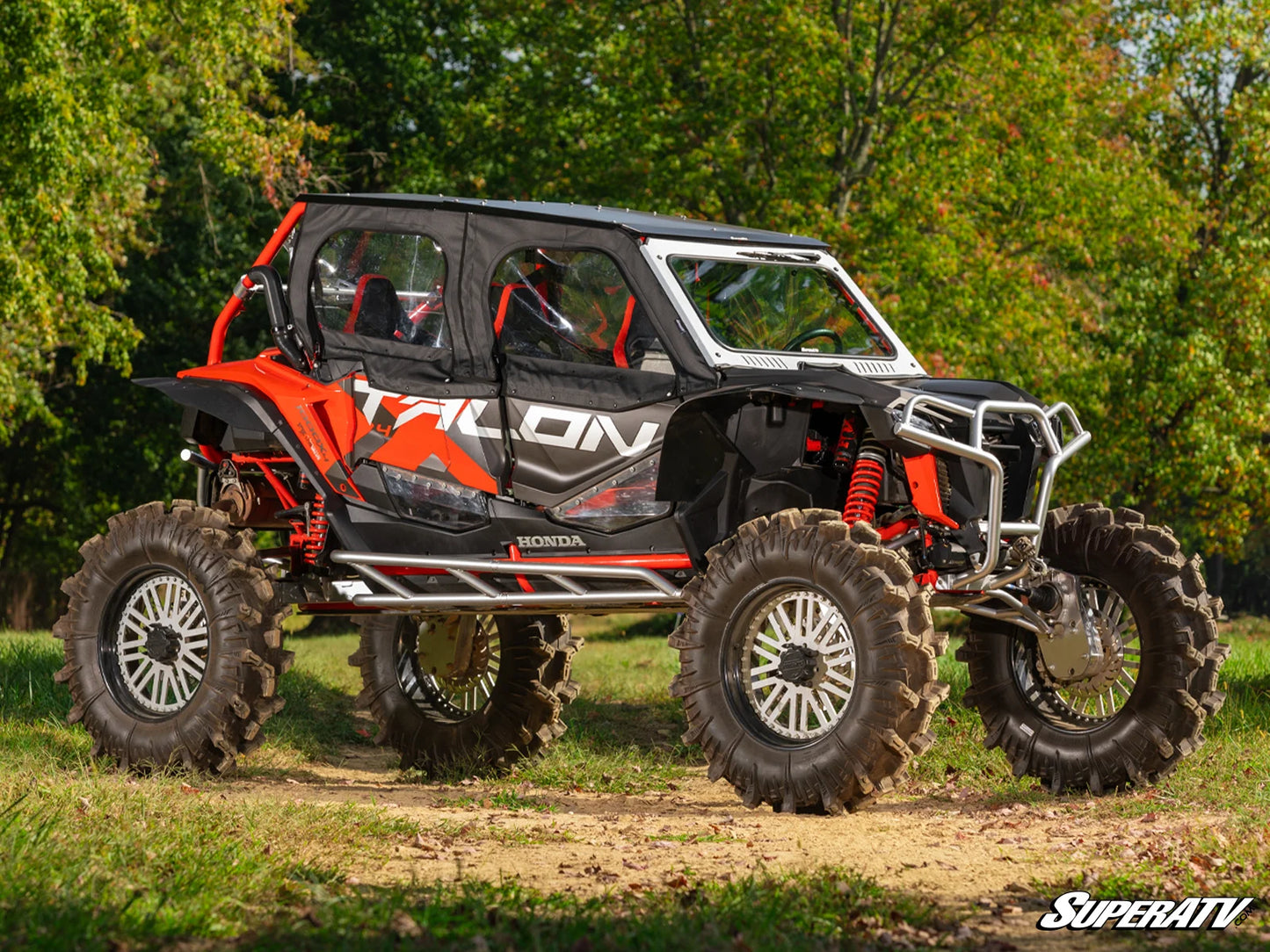 SuperATV - Honda Talon 1000R-4 Primal Soft Cab Enclosure Upper Doors