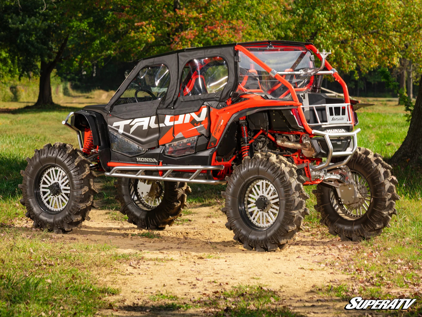SuperATV - Honda Talon 1000X-4 Primal Soft Cab Enclosure Upper Doors