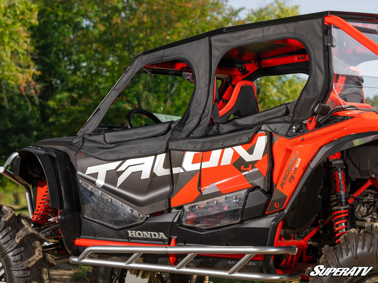 SuperATV - Honda Talon 1000X-4 Primal Soft Cab Enclosure Upper Doors