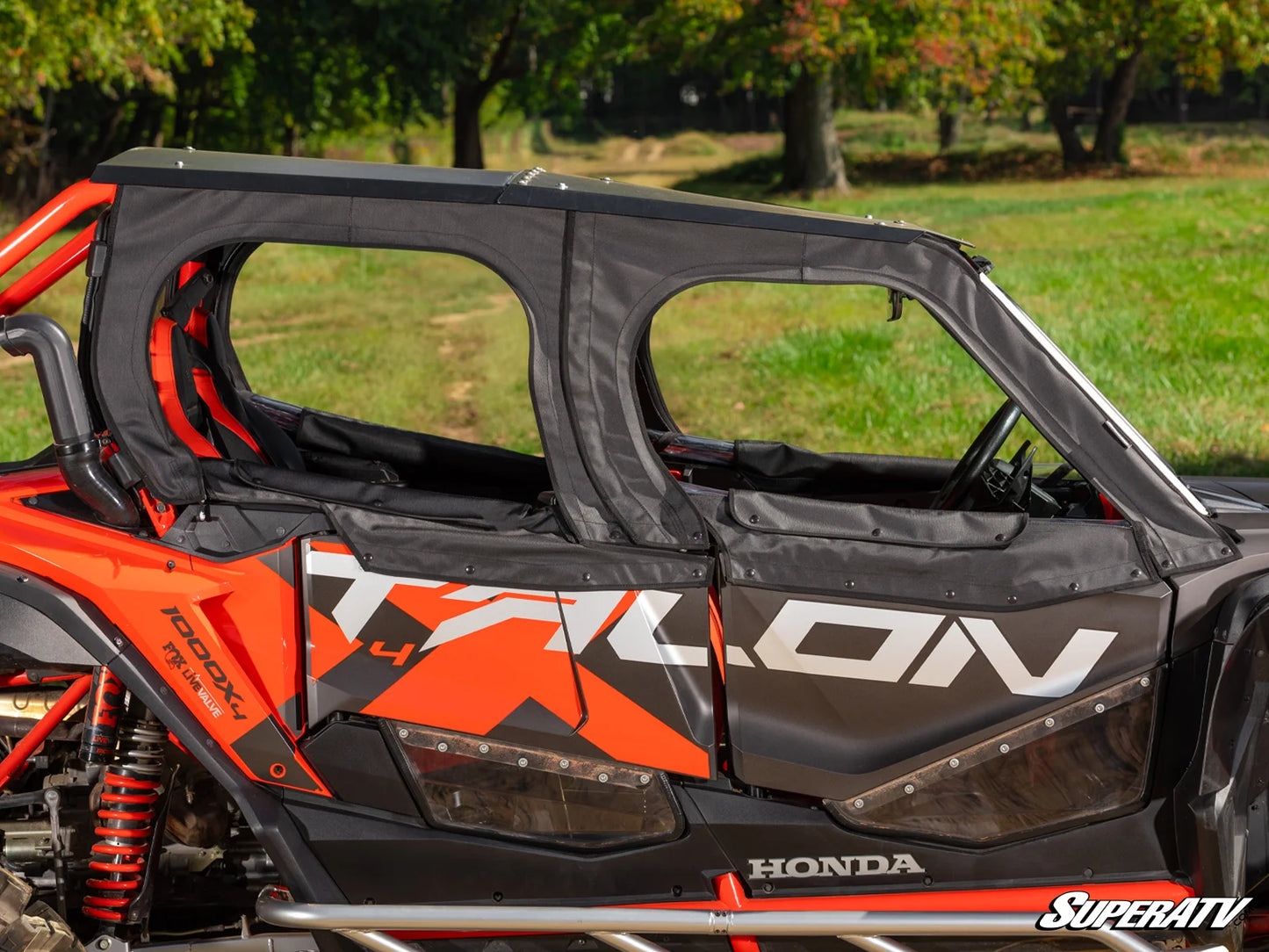 SuperATV - Honda Talon 1000X-4 Primal Soft Cab Enclosure Upper Doors