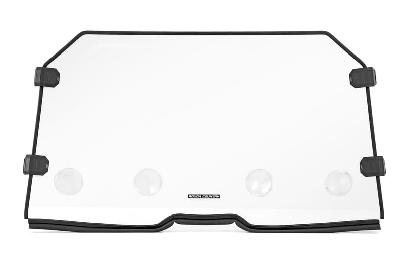 Rough Country - Vented Full Windshield - Scratch Resistant | Honda Talon 1000R