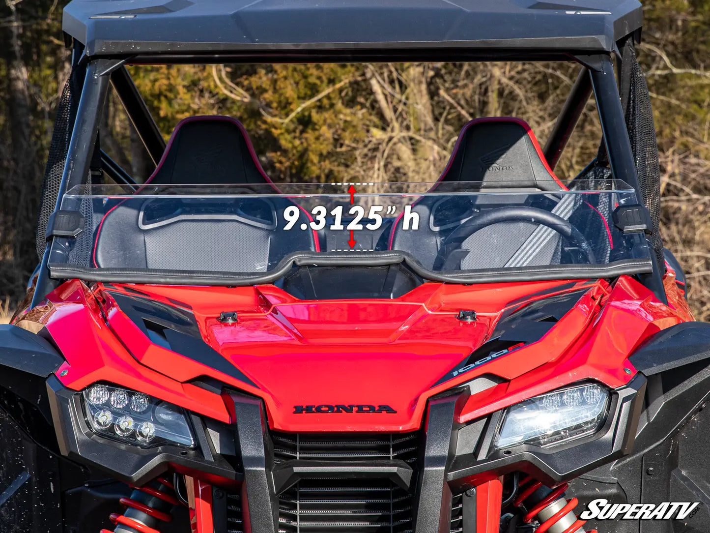 SuperATV - Honda Talon 1000 Half Windshield