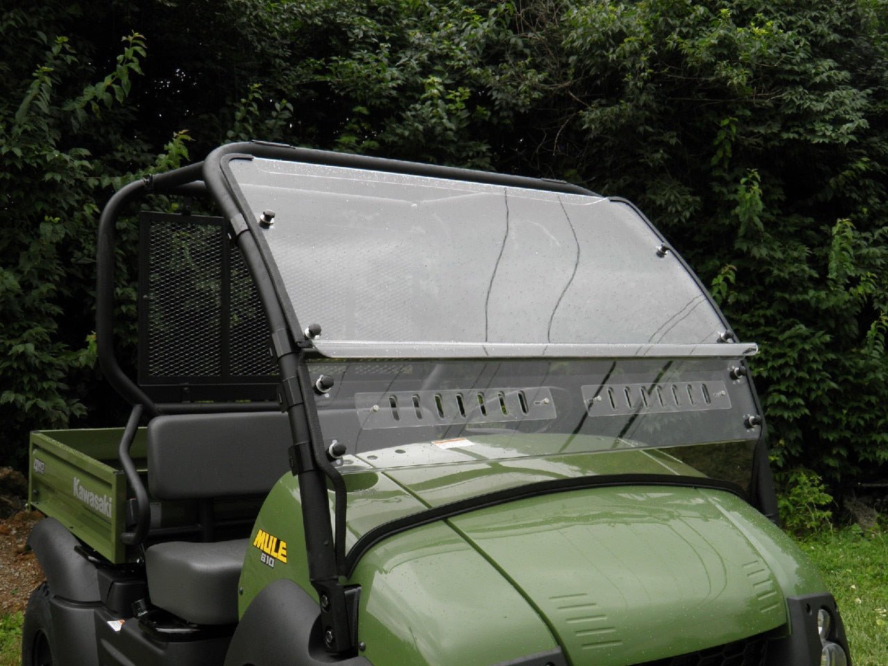 Kawasaki Mule 600-610 - 2 Pc Scratch-Resistant Windshield - 3 Star UTV