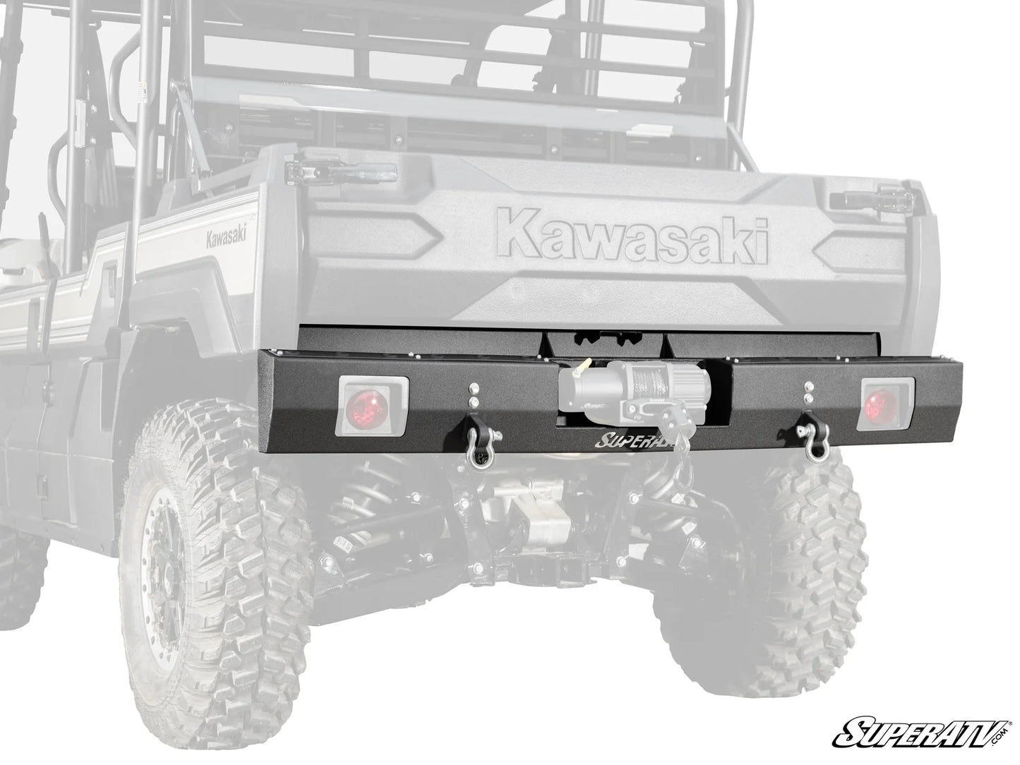 SuperATV - Kawasaki Mule Pro Winch Ready Rear Bumper