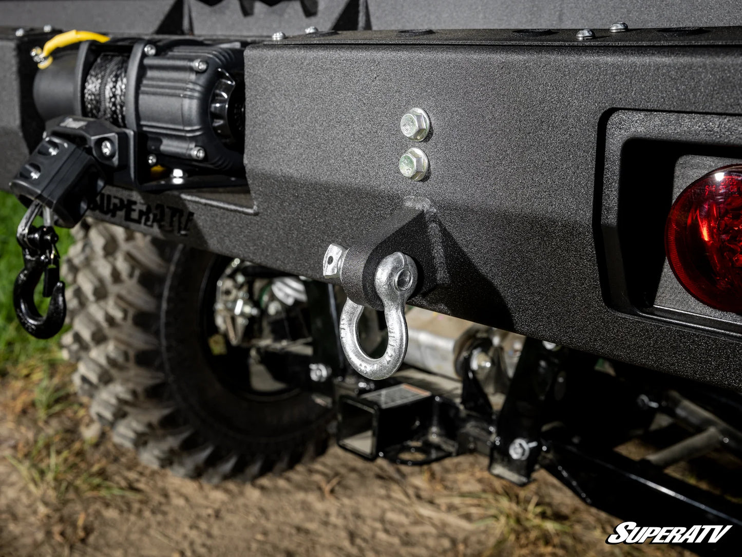 SuperATV - Kawasaki Mule Pro Winch Ready Rear Bumper
