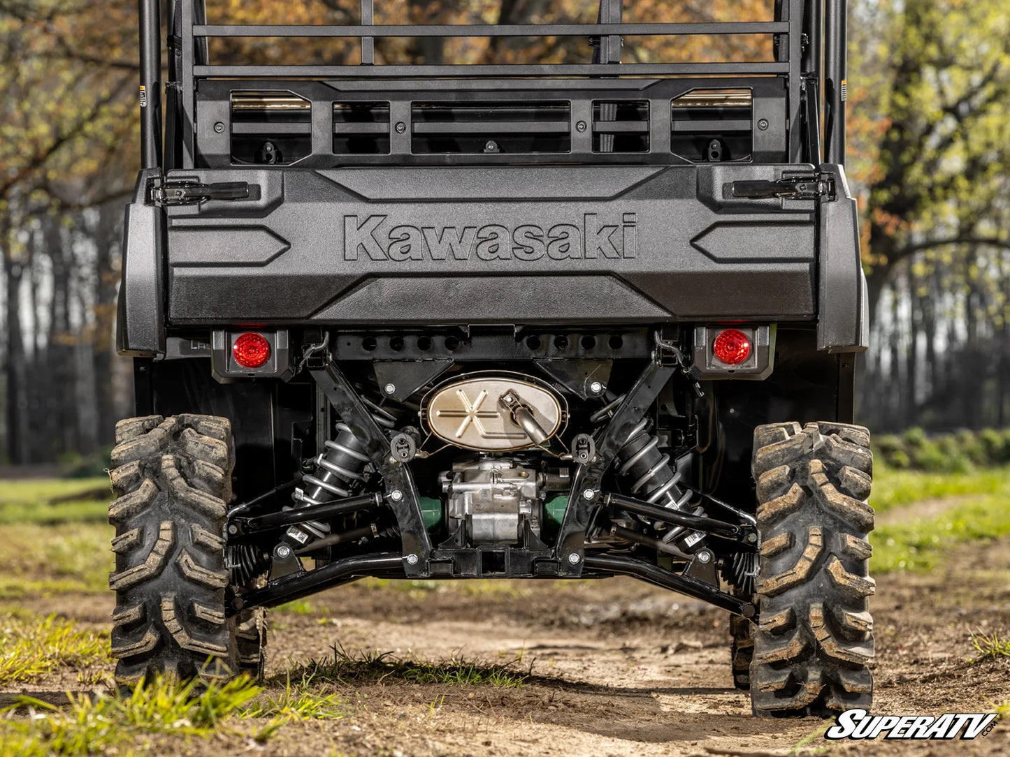 SuperATV - Kawasaki Mule Pro 1000 High-Clearance 1" Rear Offset A-Arms