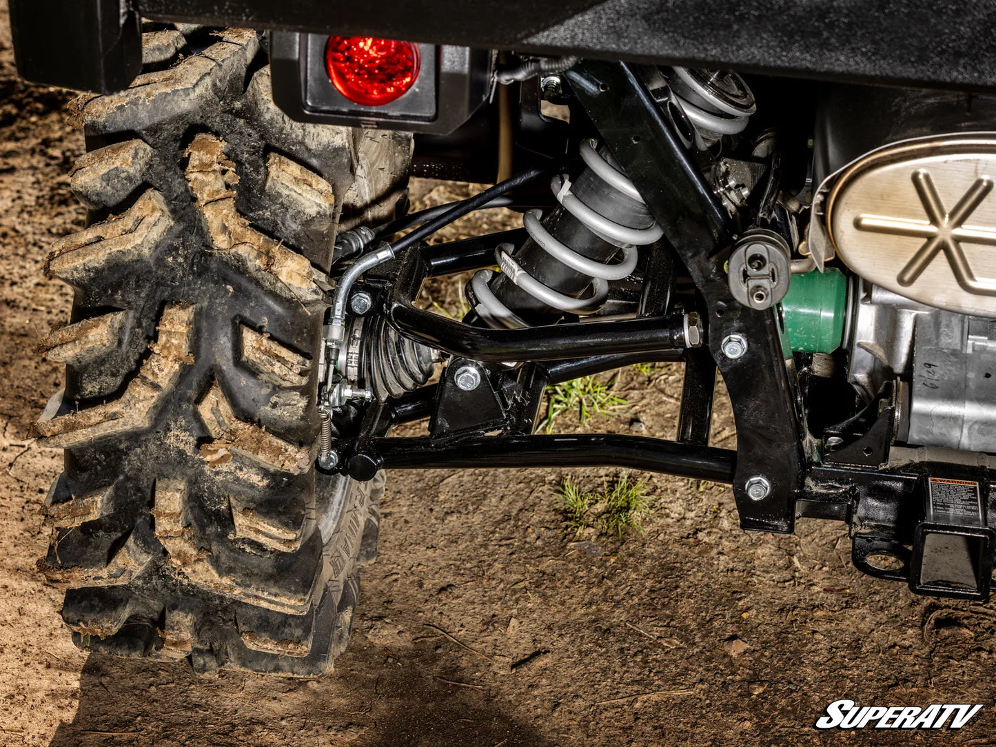 SuperATV - Kawasaki Mule Pro 1000 High-Clearance 1" Rear Offset A-Arms
