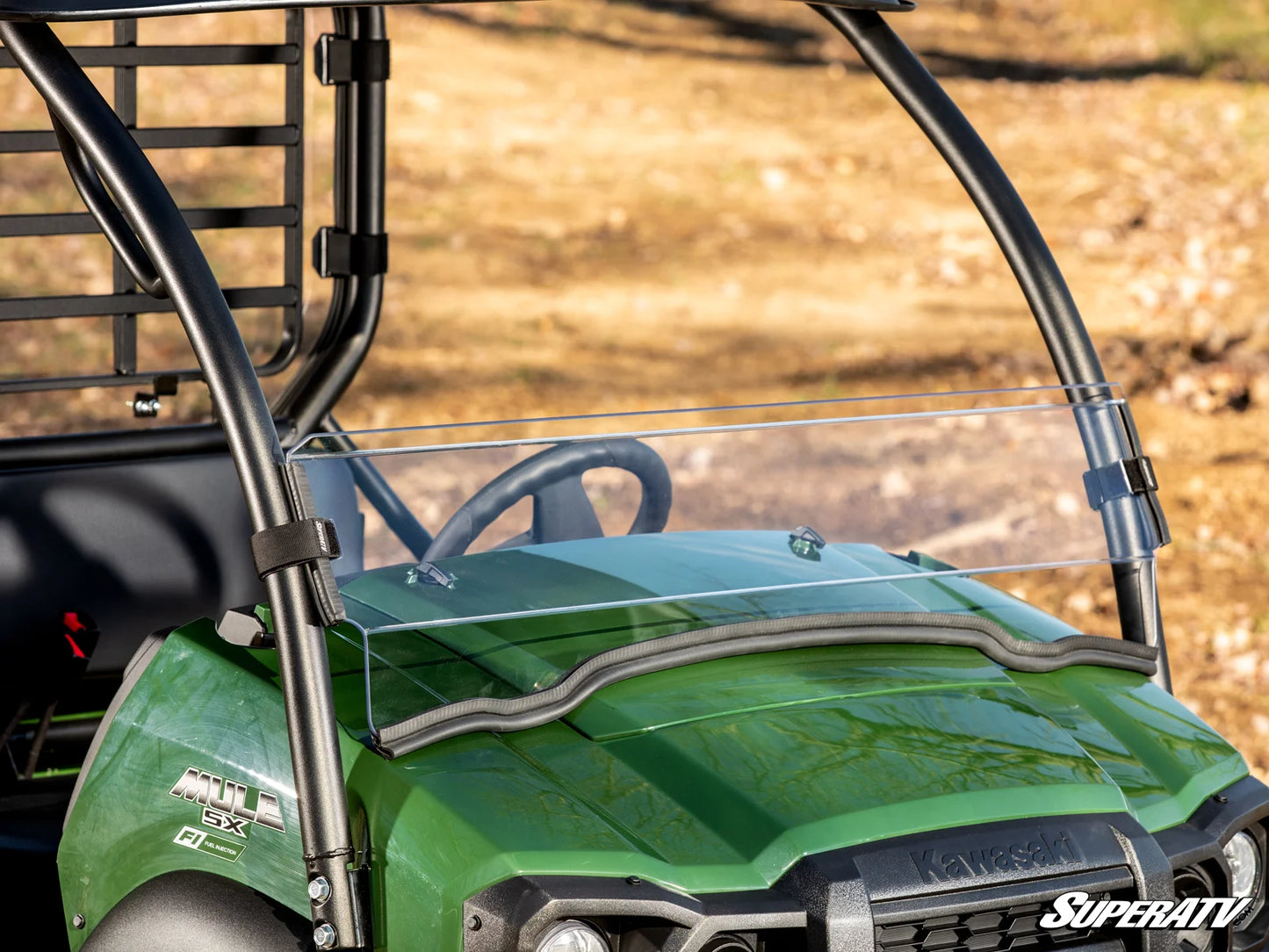 SuperATV - Kawasaki Mule SX Half Windshield