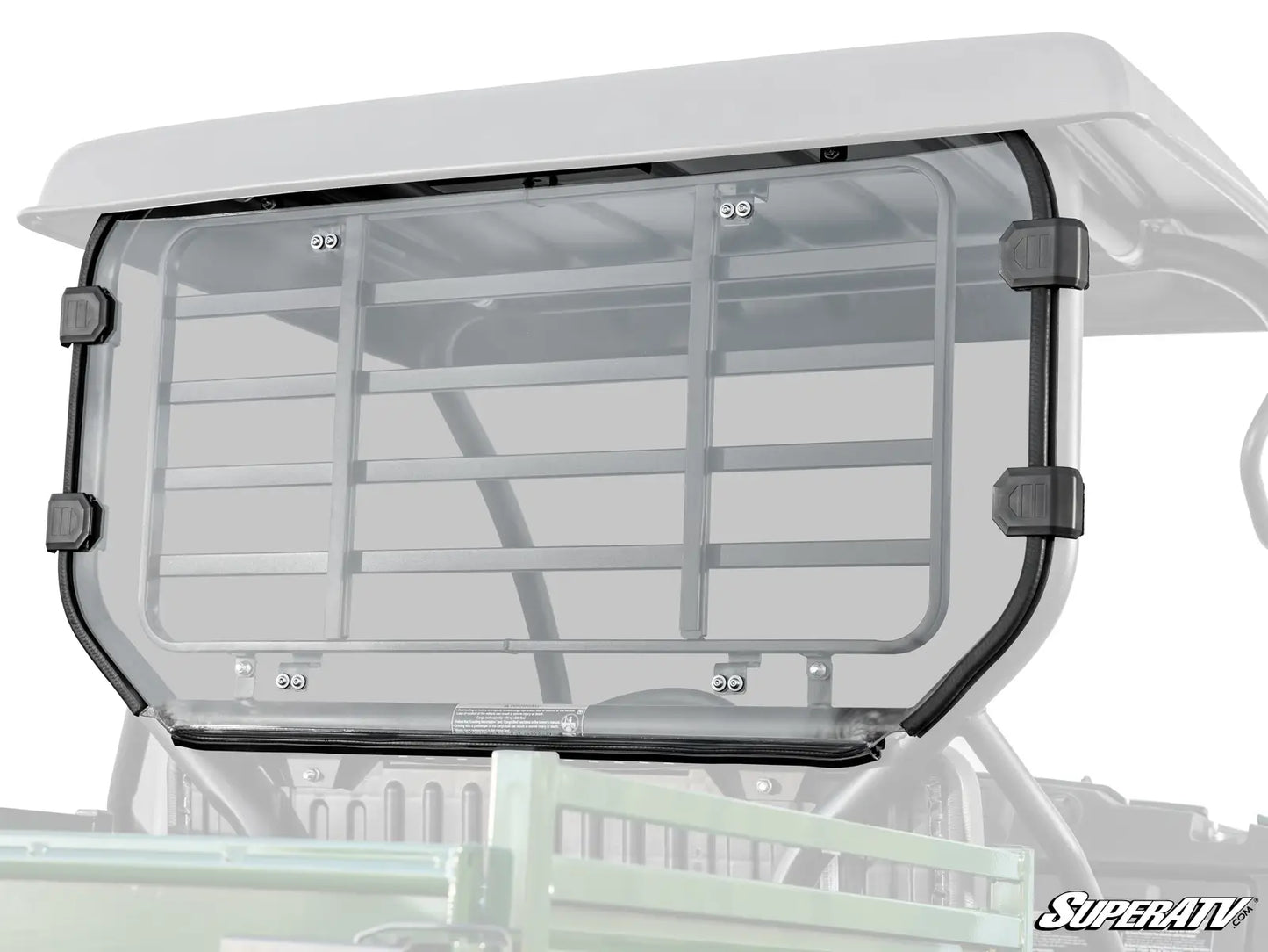 SuperATV - Kawasaki Mule SX Rear Windshield