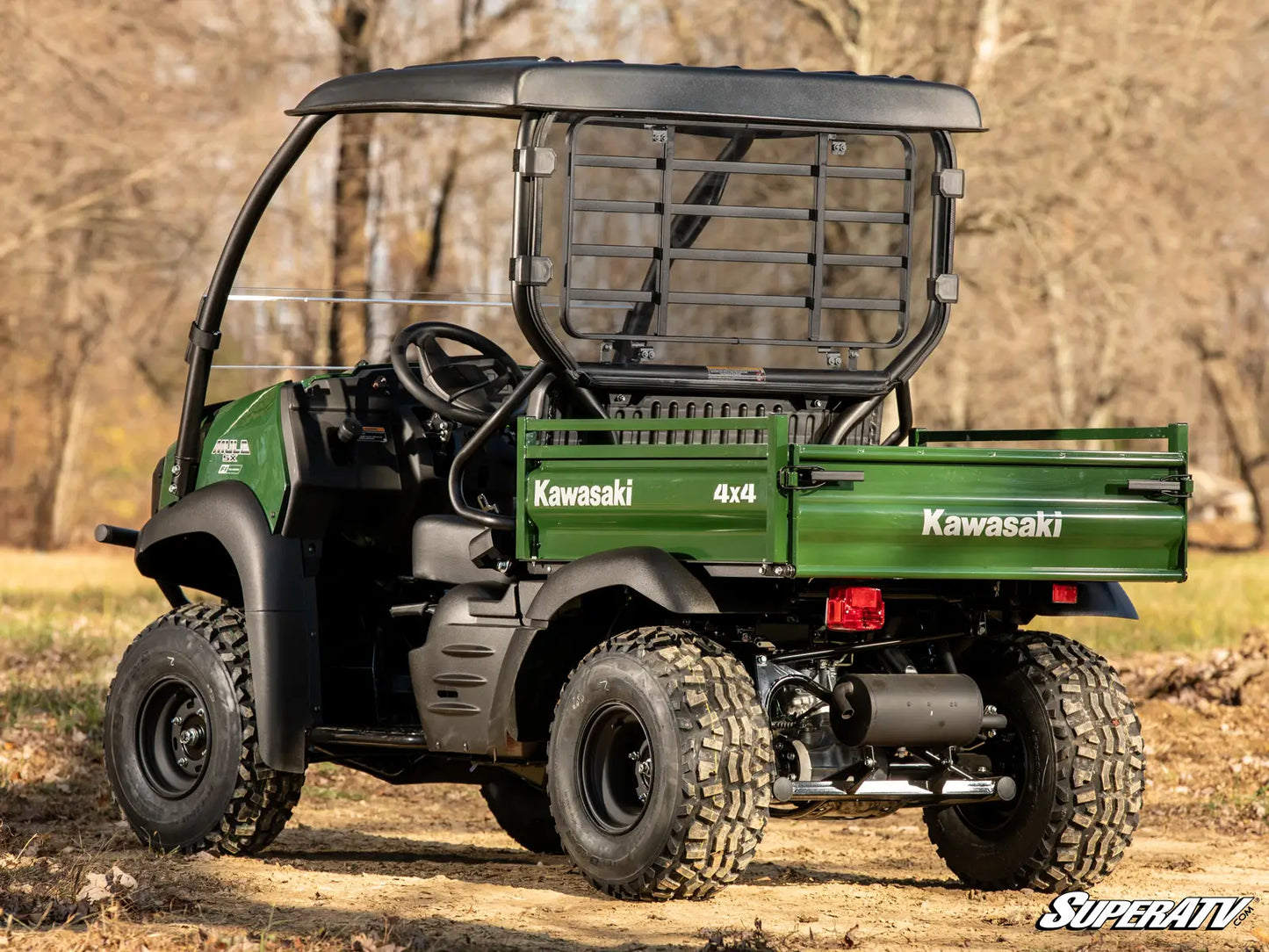 SuperATV - Kawasaki Mule SX Rear Windshield