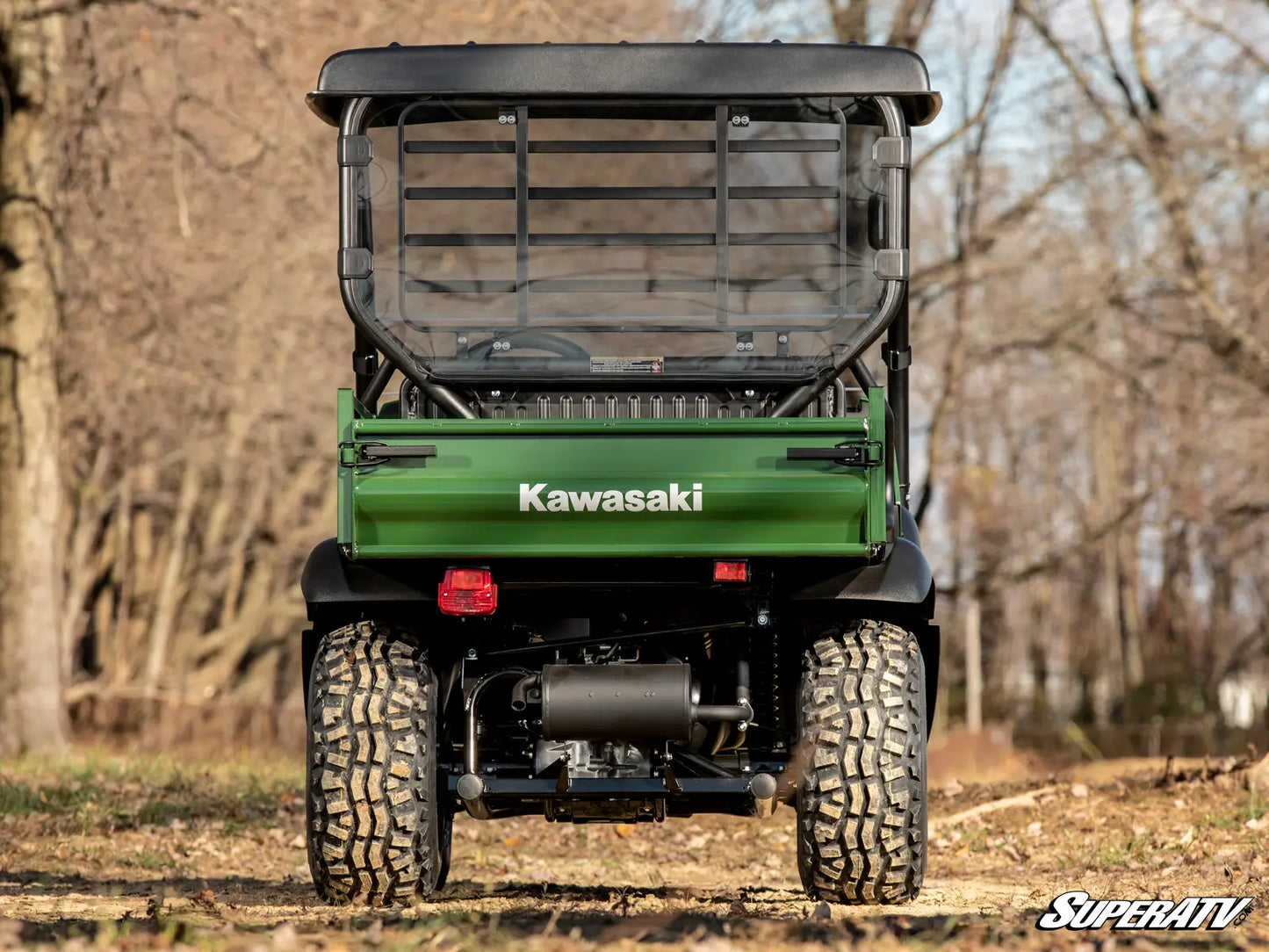 SuperATV - Kawasaki Mule SX Rear Windshield