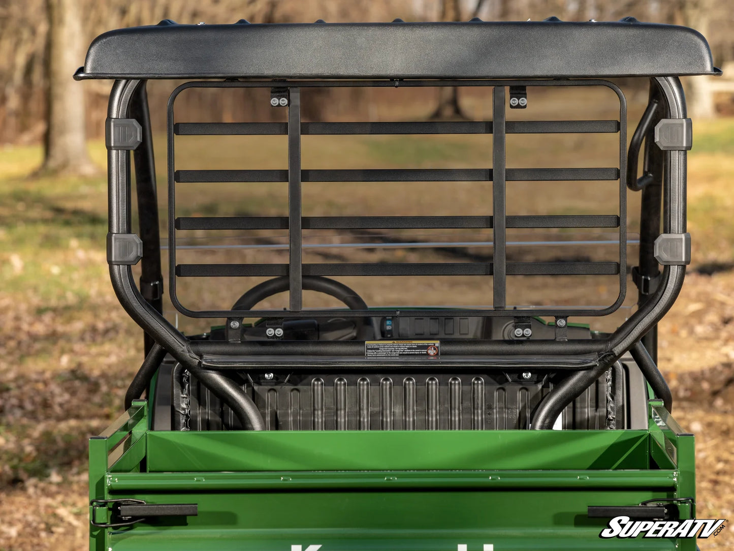 SuperATV - Kawasaki Mule SX Rear Windshield