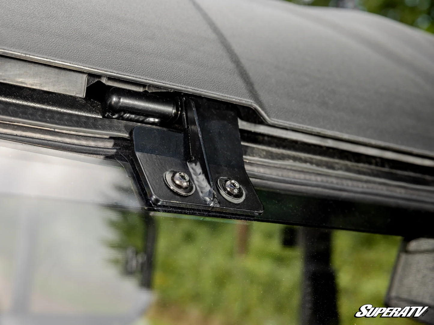 SuperATV - Kawasaki Ridge Scratch-Resistant Flip Windshield