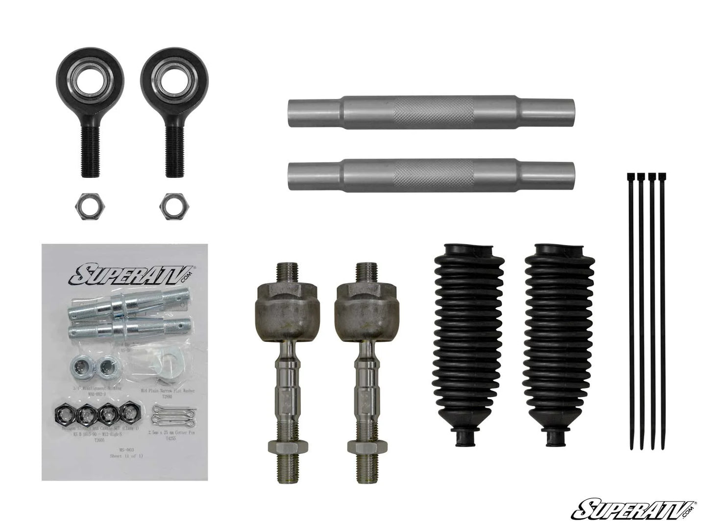 SuperATV - Kawasaki Teryx Heavy-Duty Tie Rod Kit