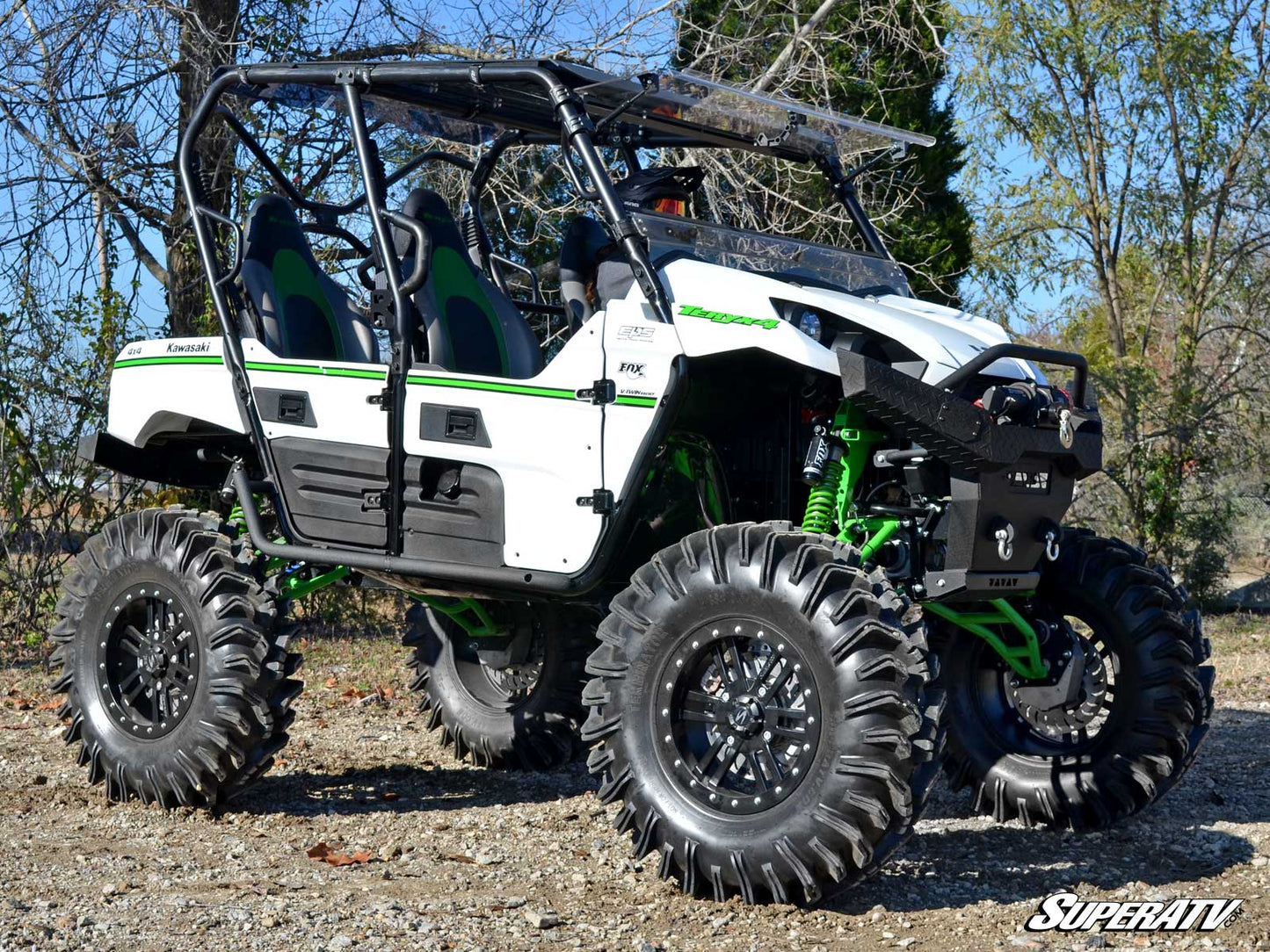 SuperATV - Kawasaki Teryx 4 Heavy-Duty Nerf Bars