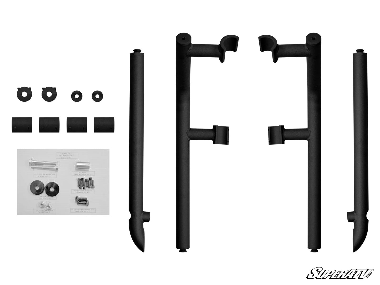 SuperATV - Kawasaki Teryx 4 Heavy-Duty Nerf Bars