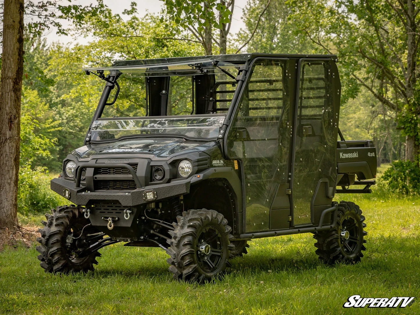 SuperATV - Kawasaki Mule Pro 1000 High-Clearance 1" Forward Offset A-Arms