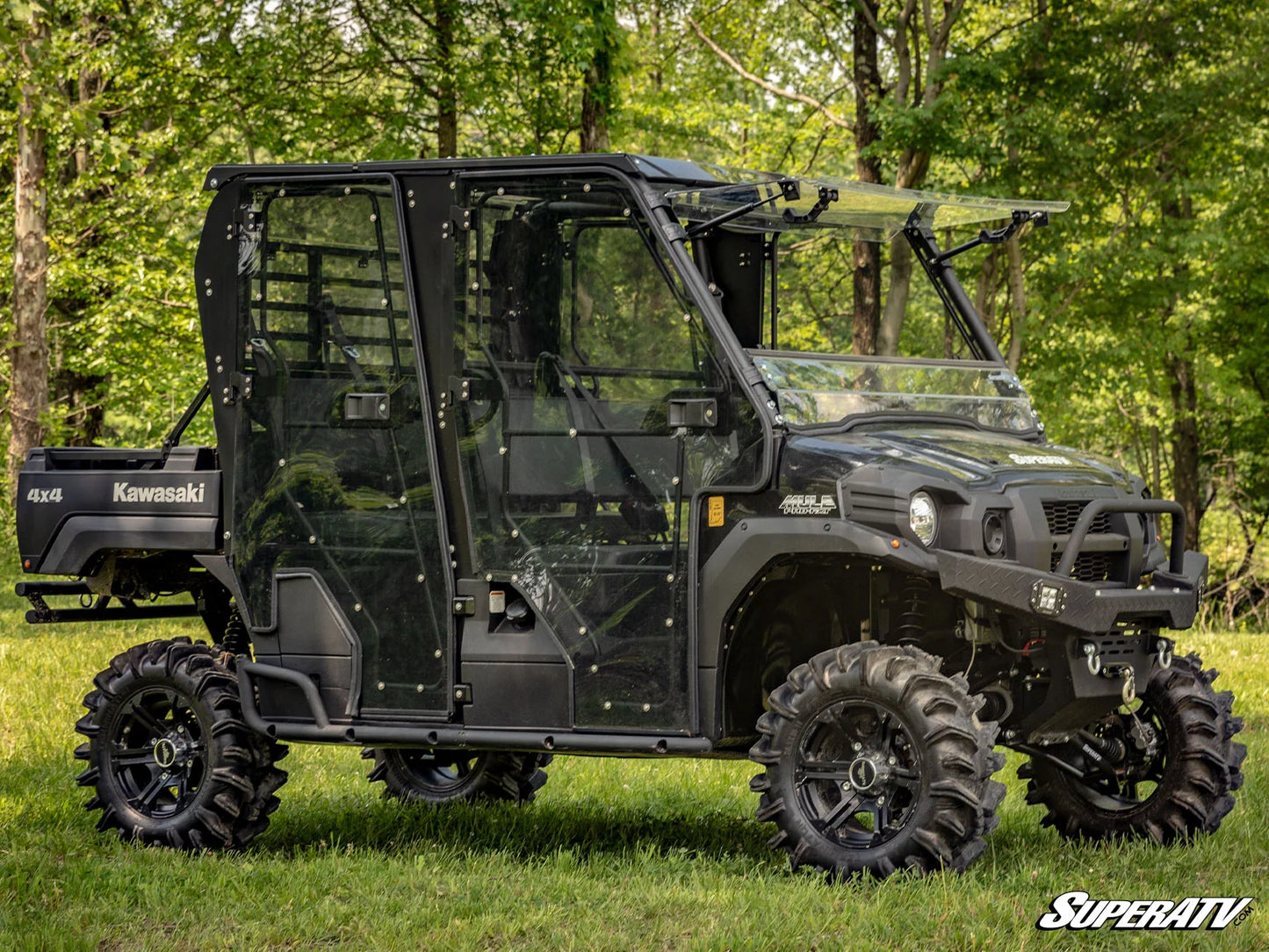 SuperATV - Kawasaki Mule Pro 1000 High-Clearance 1" Forward Offset A-Arms