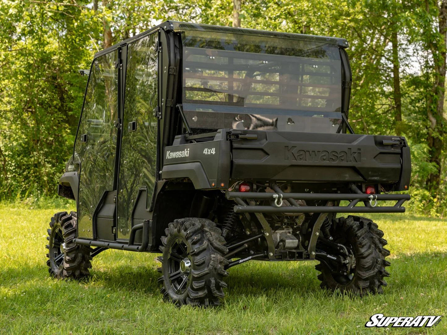 SuperATV - Kawasaki Mule Pro High Clearance 1.5" Offset Rear A-Arms