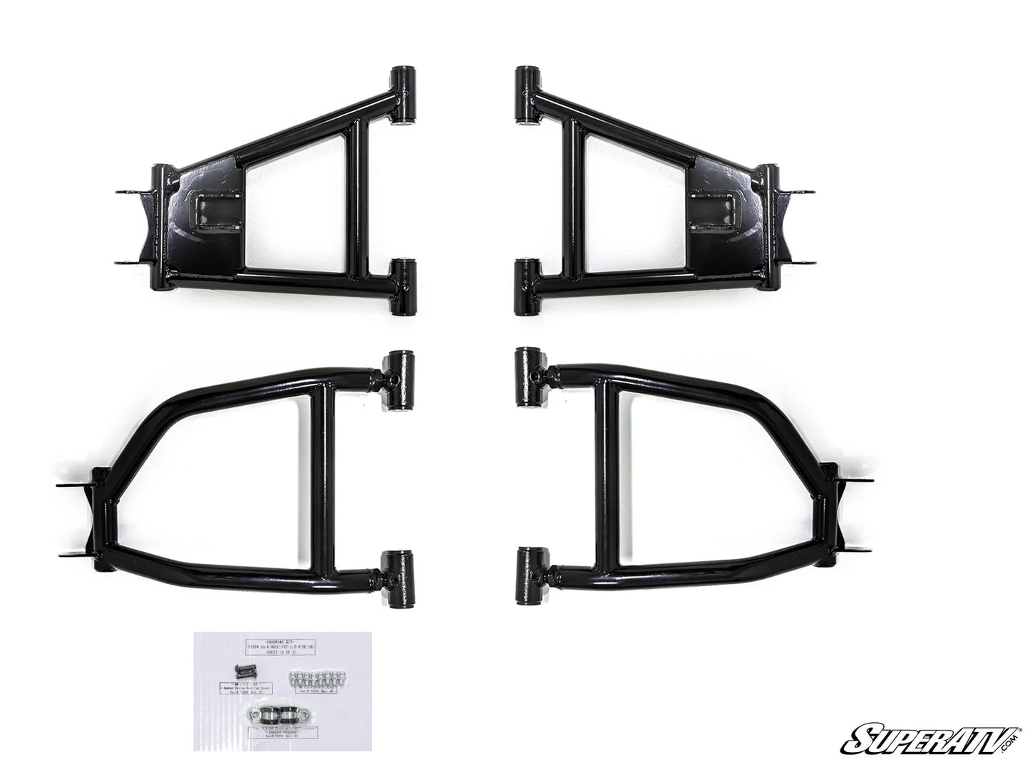 SuperATV - Kawasaki Mule Pro High Clearance 1.5" Offset Rear A-Arms