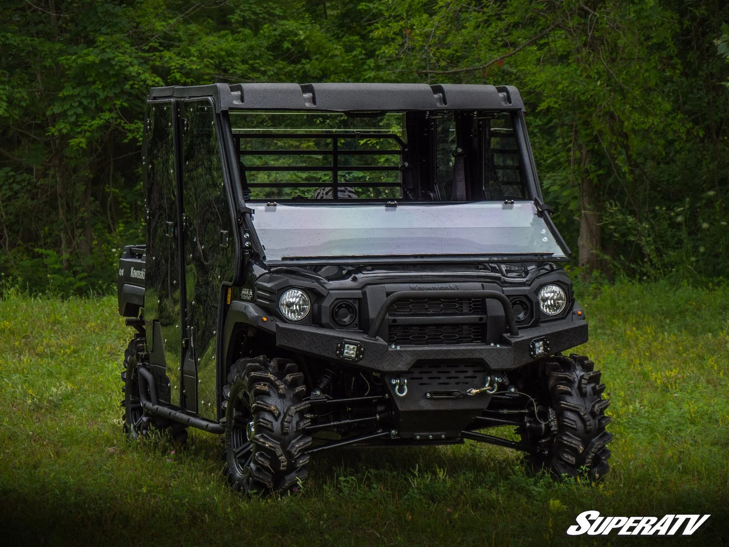 SuperATV - Kawasaki Mule Pro Flip Down Windshield