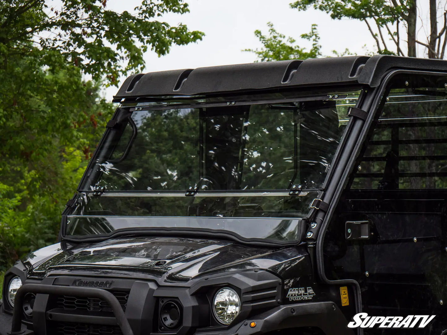 SuperATV - Kawasaki Mule Pro Flip Down Windshield