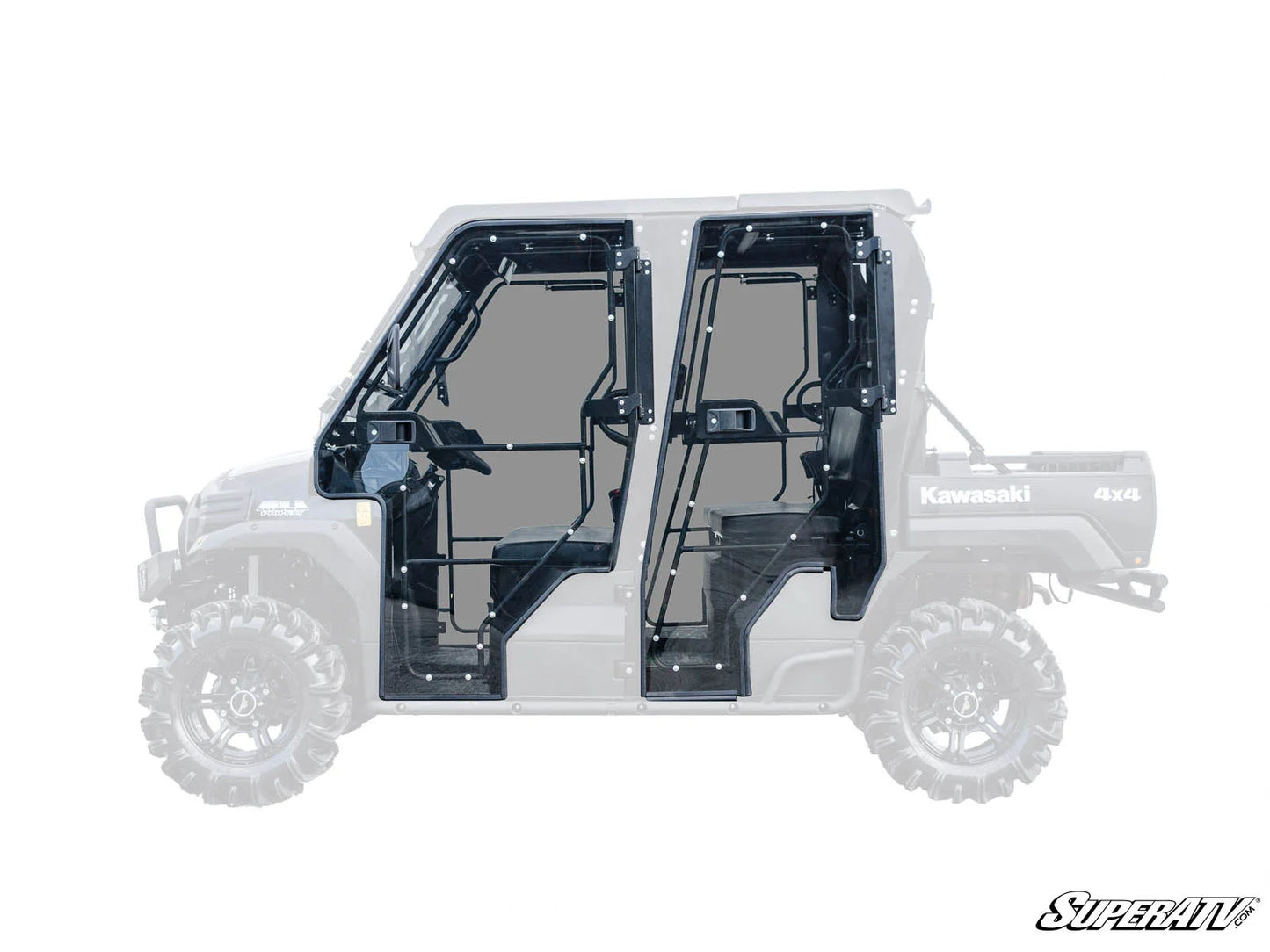SuperATV - Kawasaki Mule Pro Cab Enclosure Doors